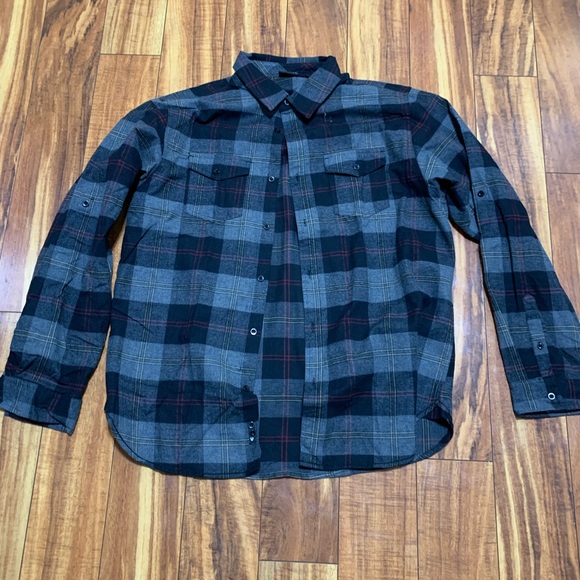 Burnside flannel men’s XL - Picture 1 of 3